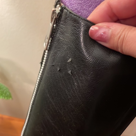 Michael Kors black pointy boots leather - Picture 5 of 12